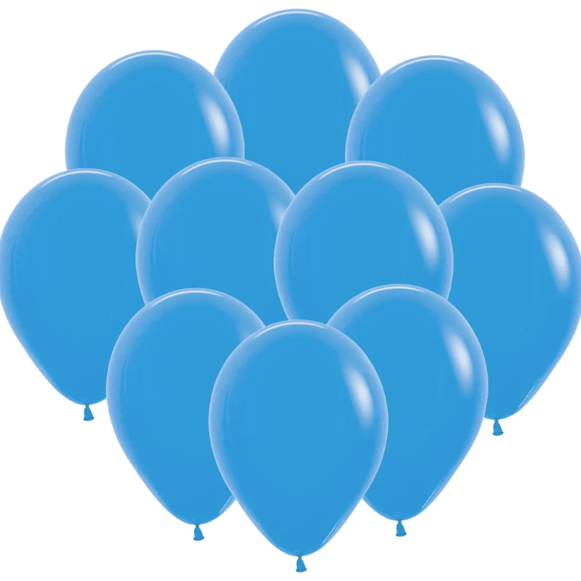 Ballonger, himmelsblå 30 cm 10 st