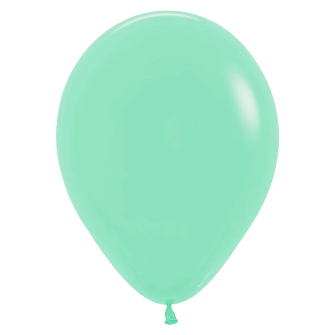 Ballonger, matta grön pastell 10 st