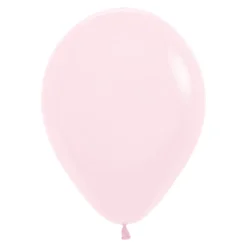 Ballonger, matta rosa pastell 10 st