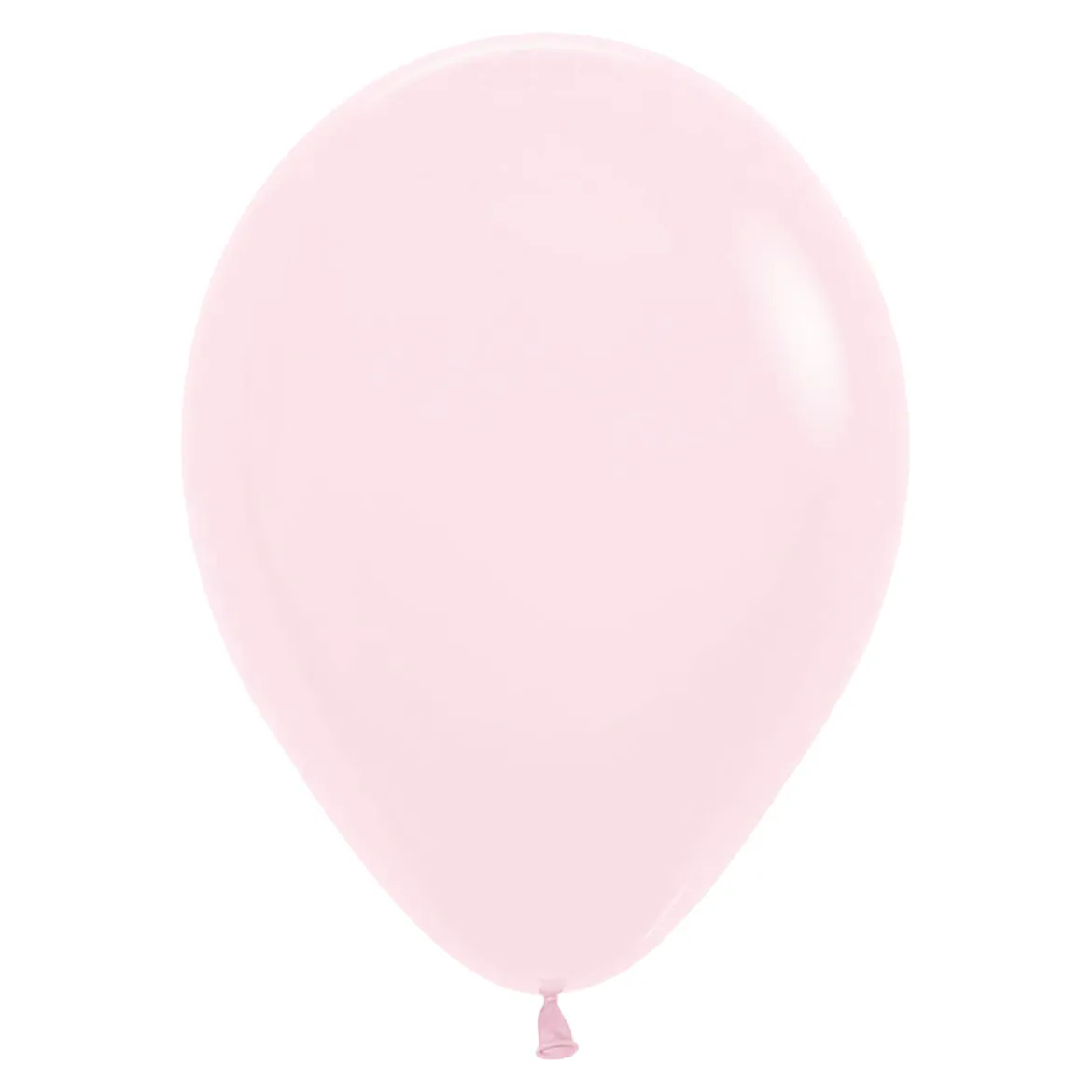 Ballonger, matta rosa pastell 10 st