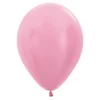 Ballonger, satin rosa 10 st