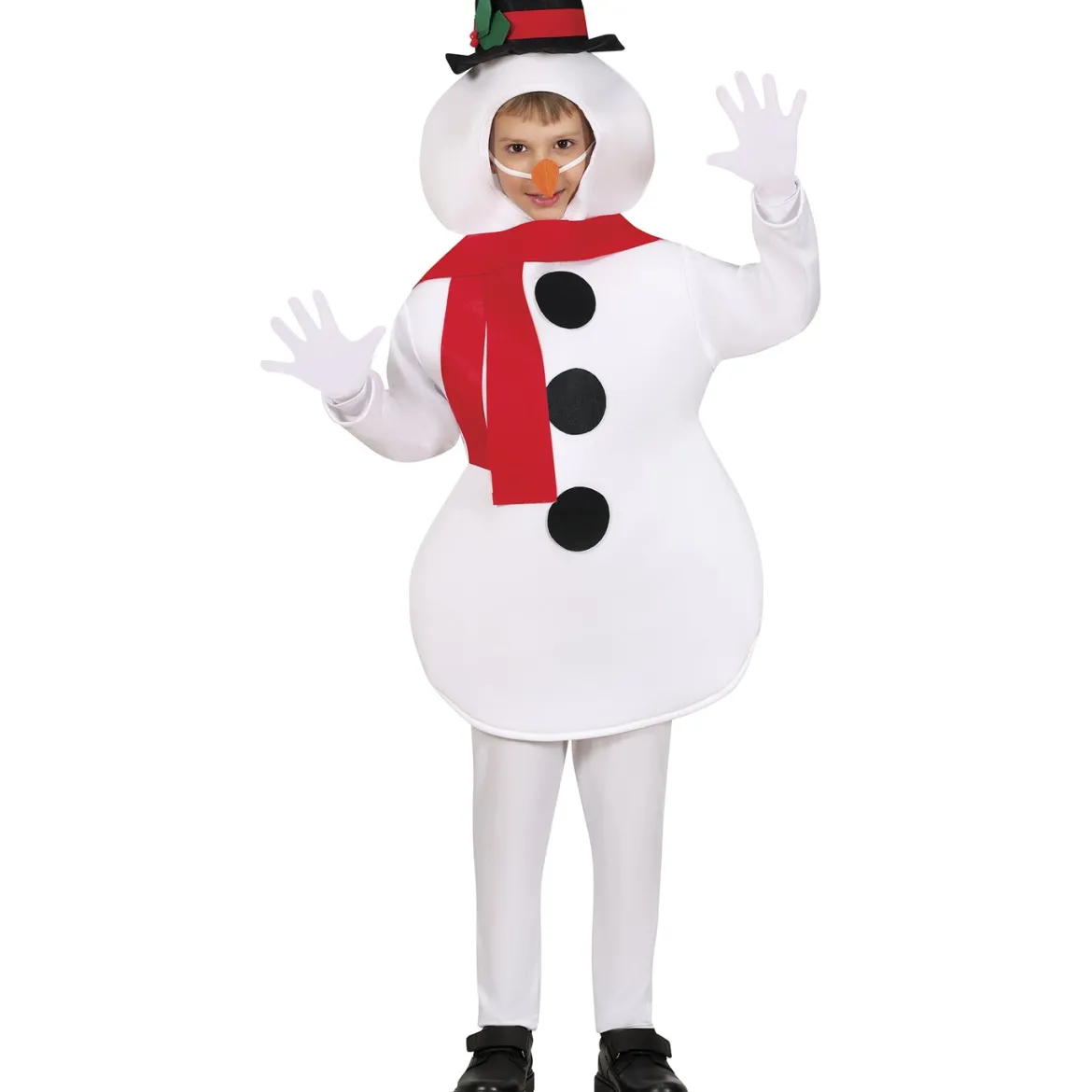 Barndräkt, snowman 133 cm (7-9 år)