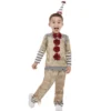 Barndräkt, vintage clown 1-2 år