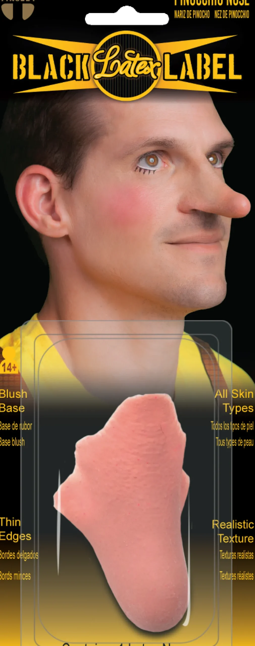 Black Label Latex Noses - Pinocchio Nose