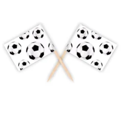 Cocktailflaggor, fotboll 24 st