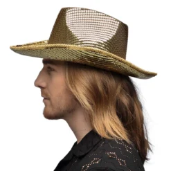 Cowboyhatt, groovy guld