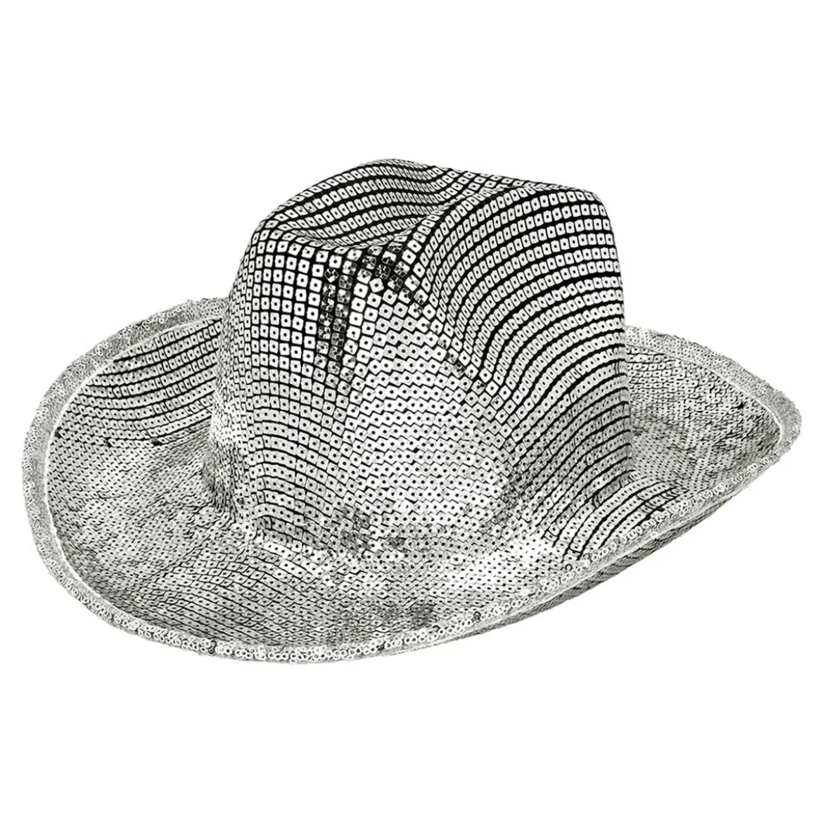Cowboyhatt, groovy silver