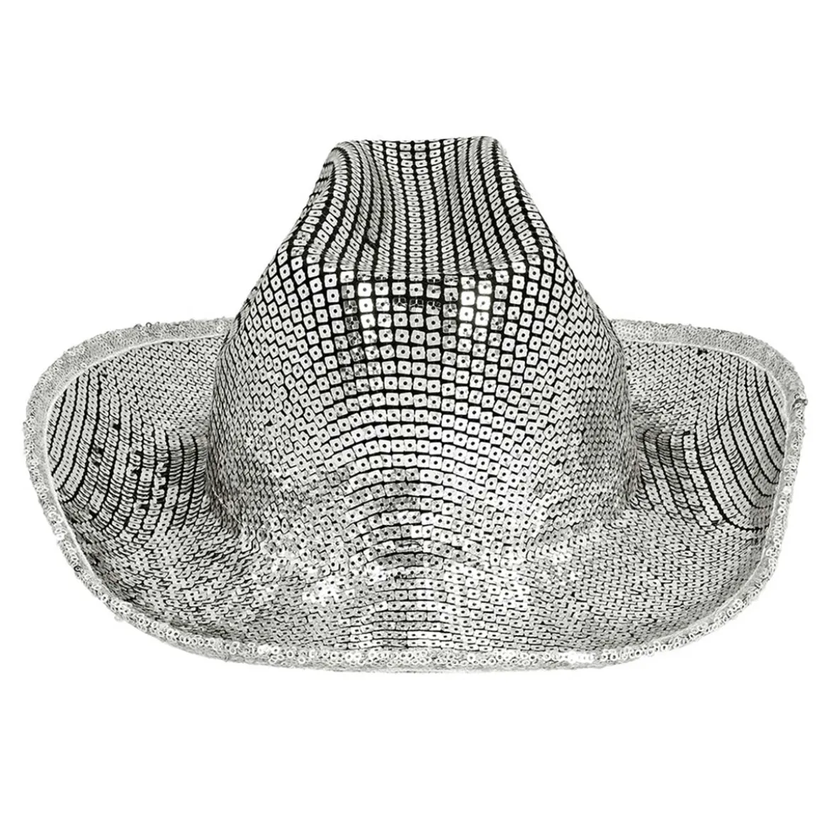 Cowboyhatt, groovy silver