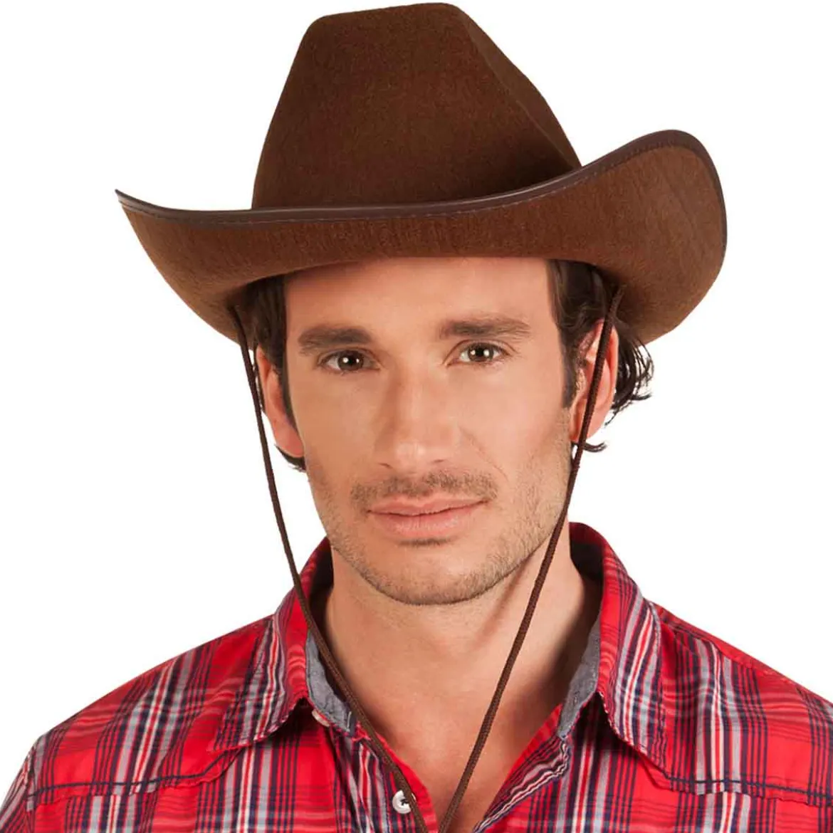 Cowboyhatt, rodeo brun