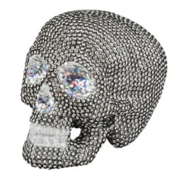 Dödskalle, diamanter 20x15x16 cm