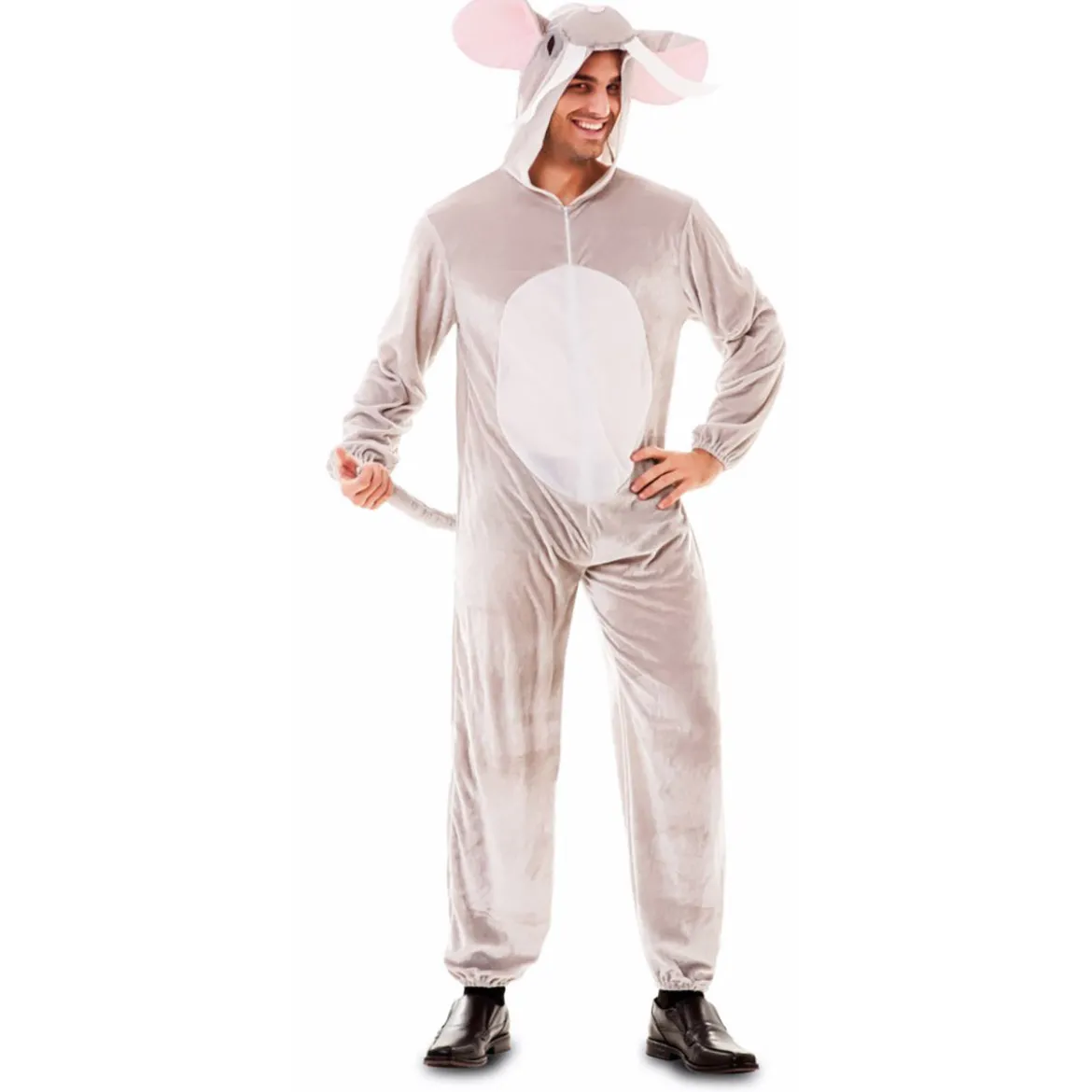 Dräkt, elefant grå M/L