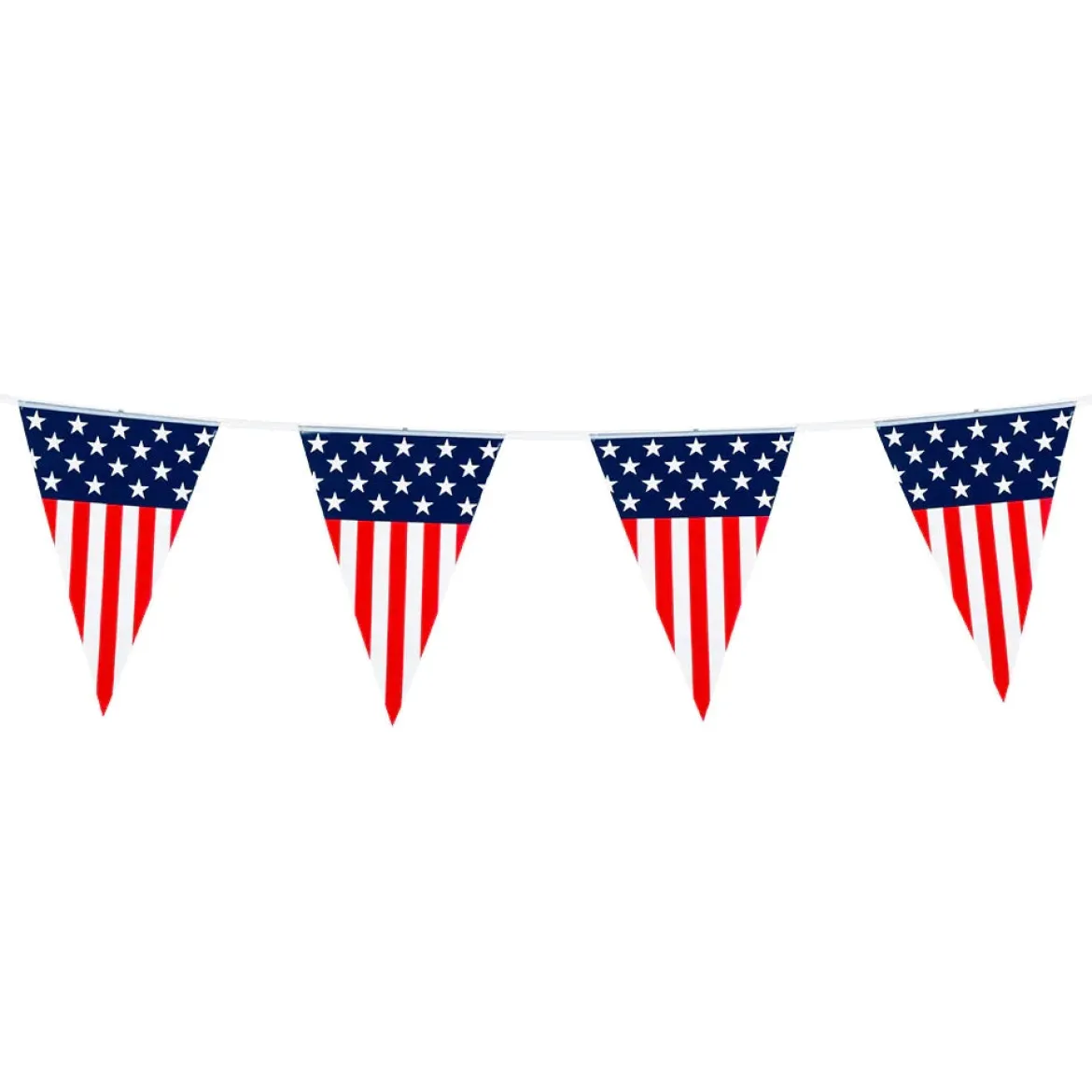 Flaggirlang, USA 30x20 cm 6 m
