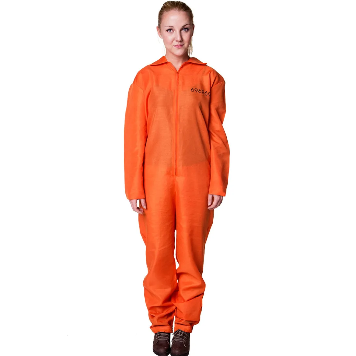 Fångdräkt, orange S/M