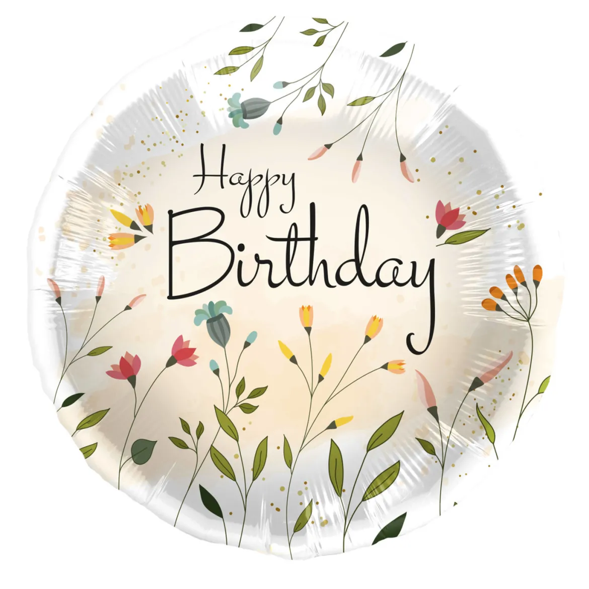 Folieballong, birthday flower field 45 cm