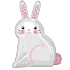 Folieballong, bunny 40x55 cm