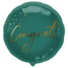 Folieballong, congrats 45 cm