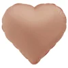Folieballong, hjärta vintage rose 45 cm