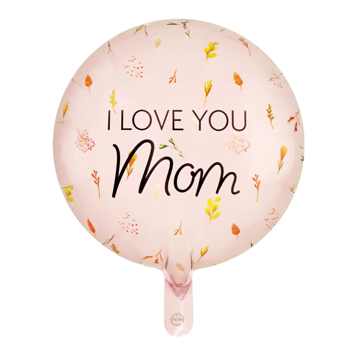Folieballong, I love you mom 46 cm