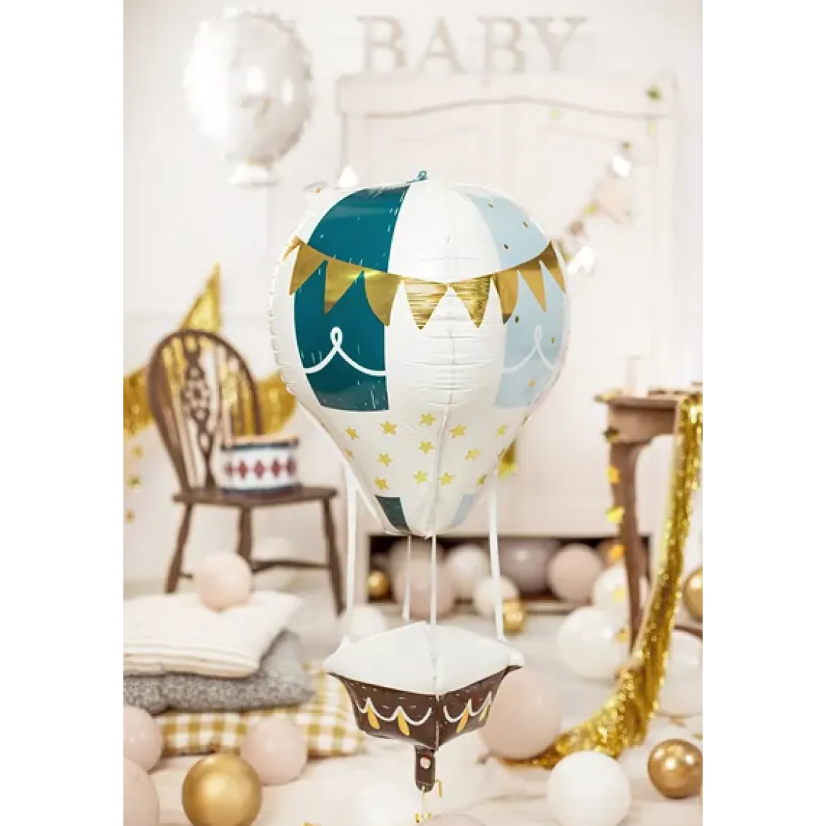 Folieballong, luftballong 4D 36x110 cm