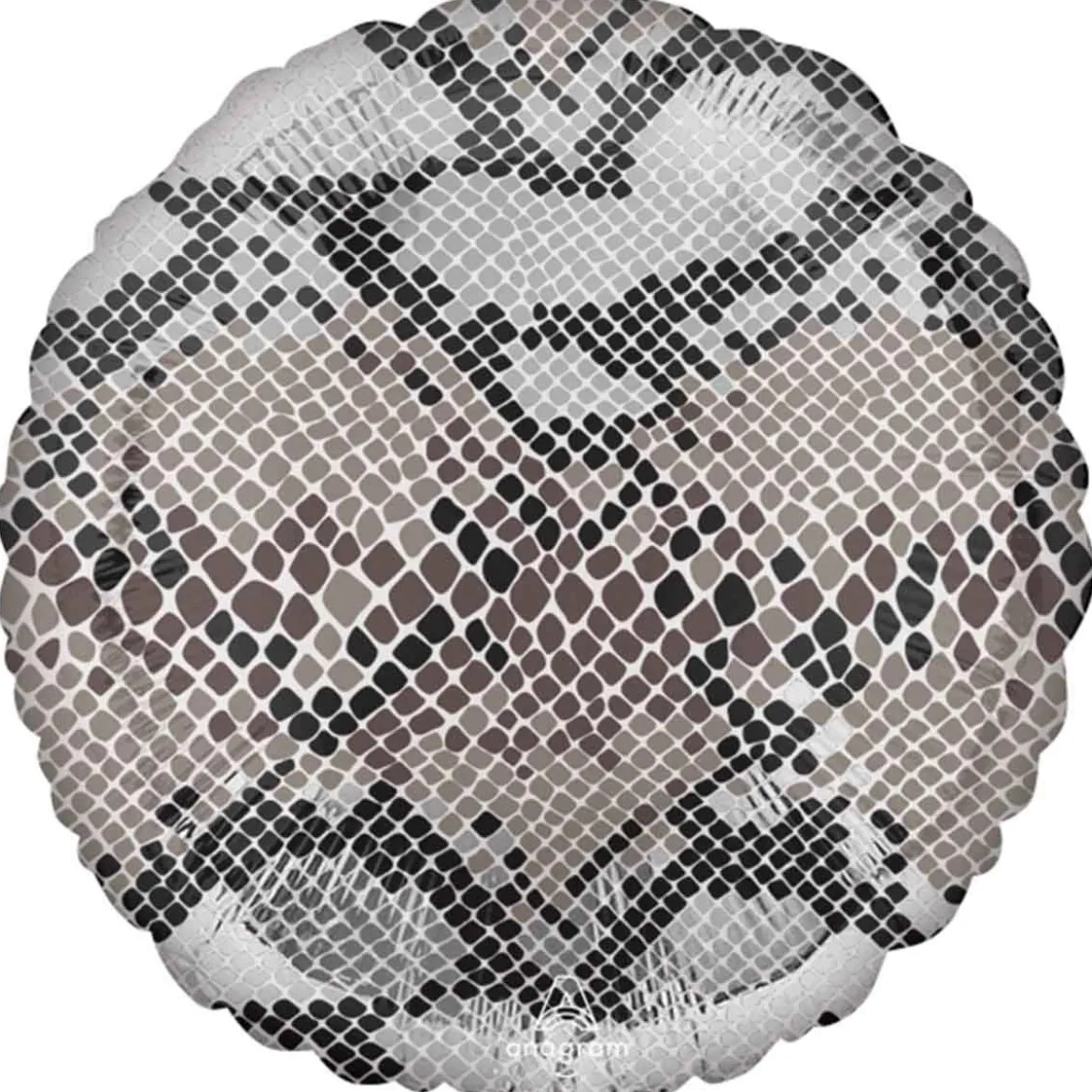 Folieballong, ormmönster 43 cm