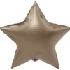 Folieballong, stjärna starlight gold 45 cm