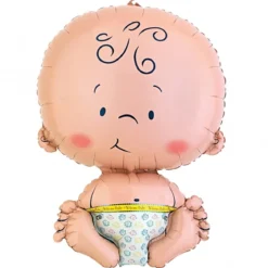 Folieballong, welcome baby 41x61 cm