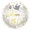 Folieballong, welcome little one 45 cm