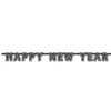 Girlang, happy new year svart 180x13 cm