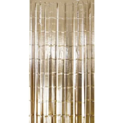 Glitterdraperi, matt guld 1x2 m