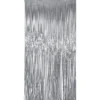Glitterdraperi, silver 1x2 m