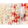Glitterdraperi, stjärnor guld 100x245 cm