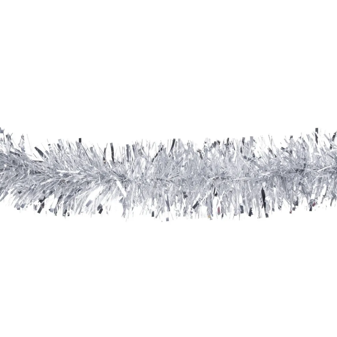 Glittergirlang, silver 120 mm 2 m