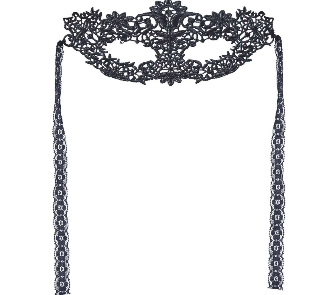 Ögonmask, Black lace 4