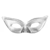 Ögonmask, spetsig silver