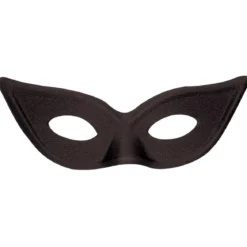 Ögonmask, spetsig svart
