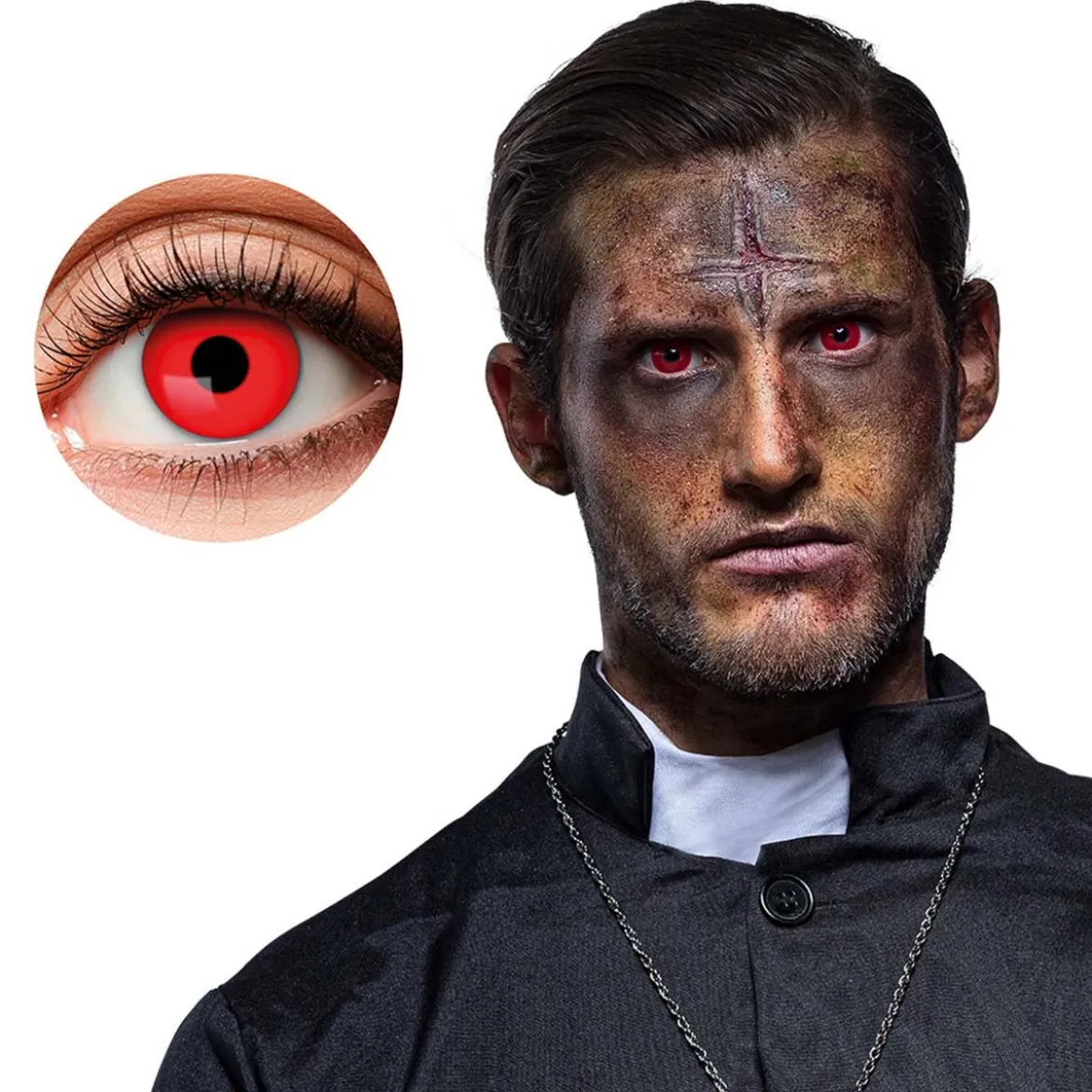 Halloweenlinser, Devil priest 7 dagar
