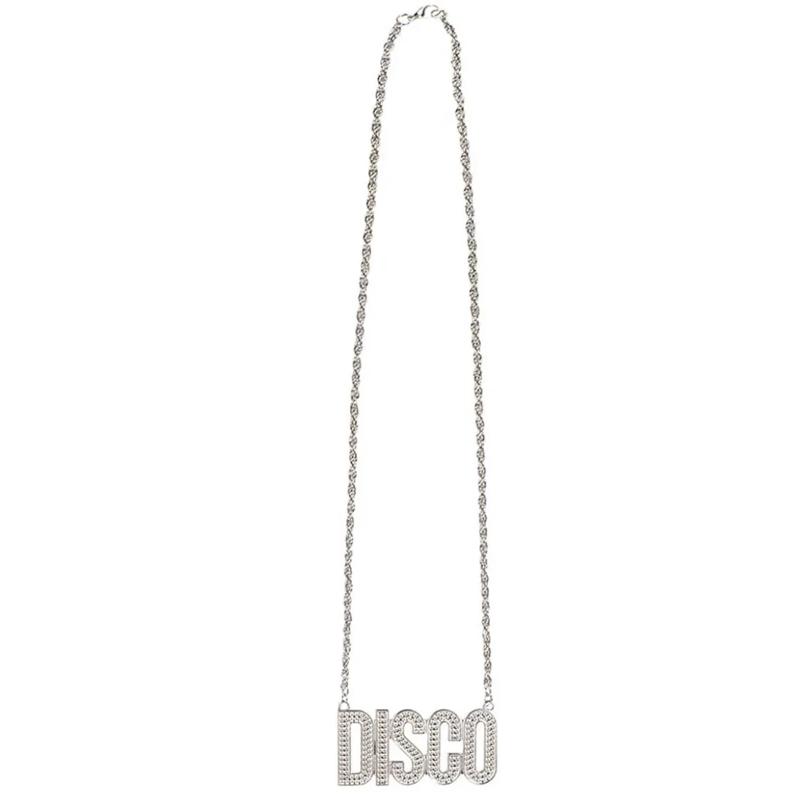 Halsband, disco silver