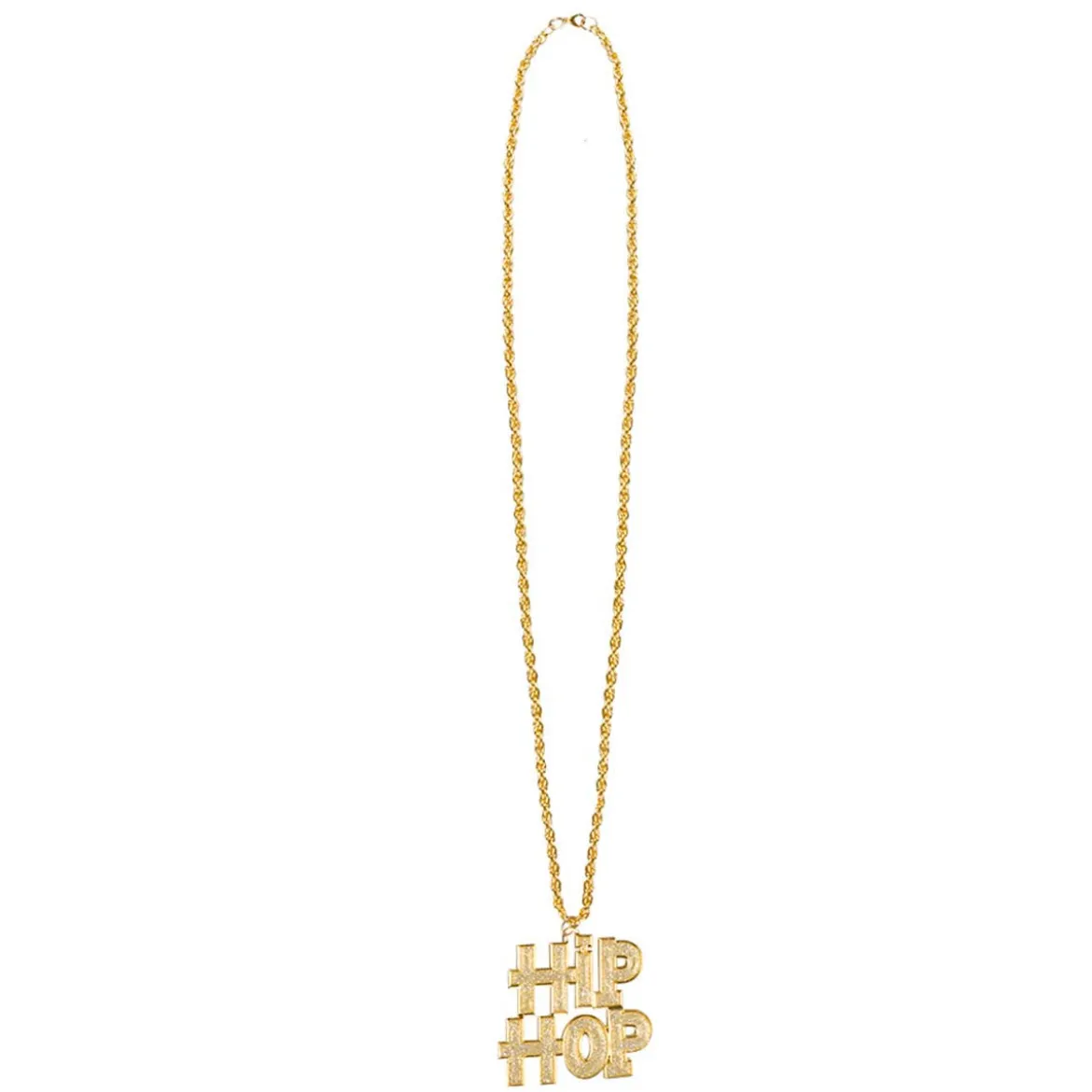 Halsband, hiphop guld