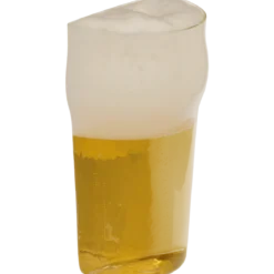 Halvt ölglas
