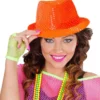 Hatt, popstar neon orange