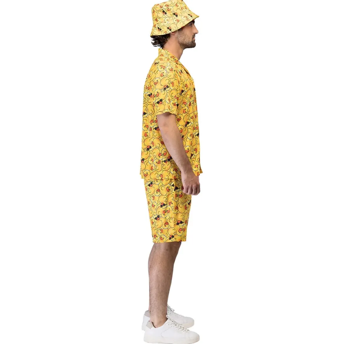 Hawaiiskjorta med shorts & hatt, lucky duck