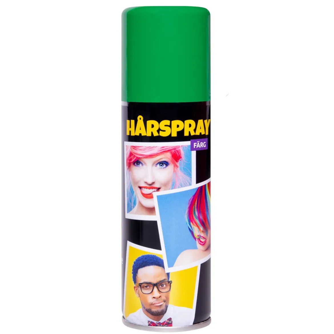 Hårspray, grön