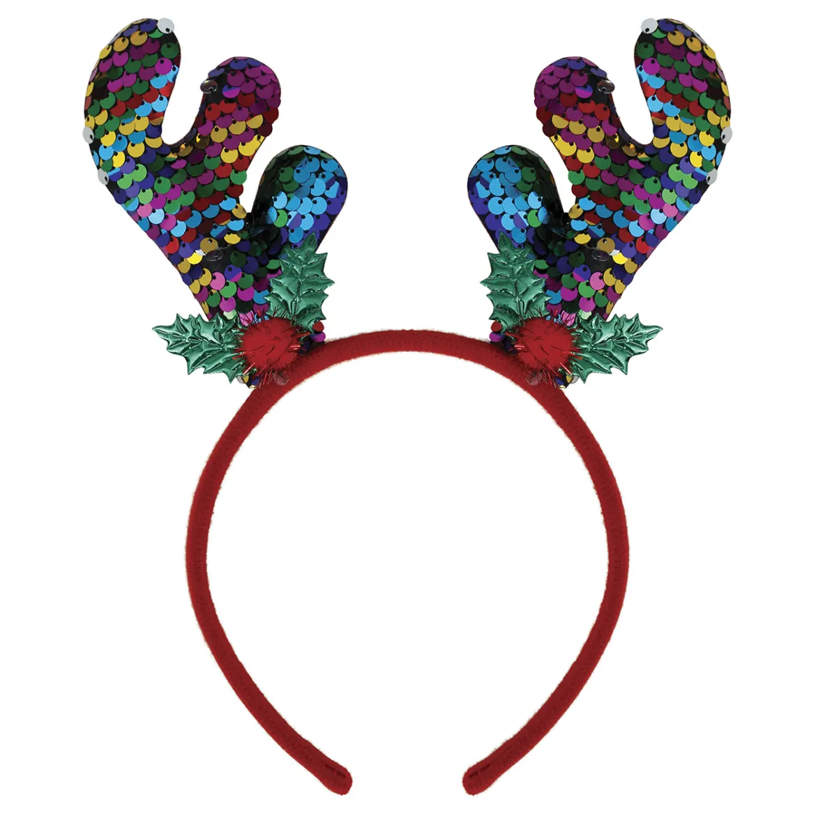 Juldiadem, renhorn multicolor