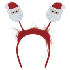 Juldiadem, tomtar med paljetter