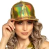 Keps, metallic guld
