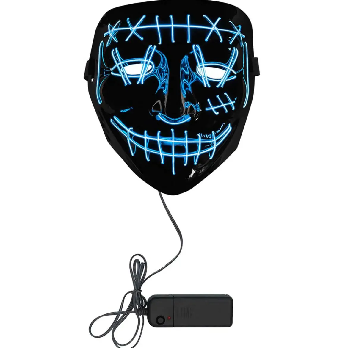 LED-mask, killer smile blue