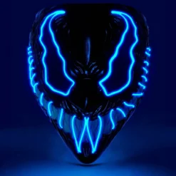 LED-mask, monster blå