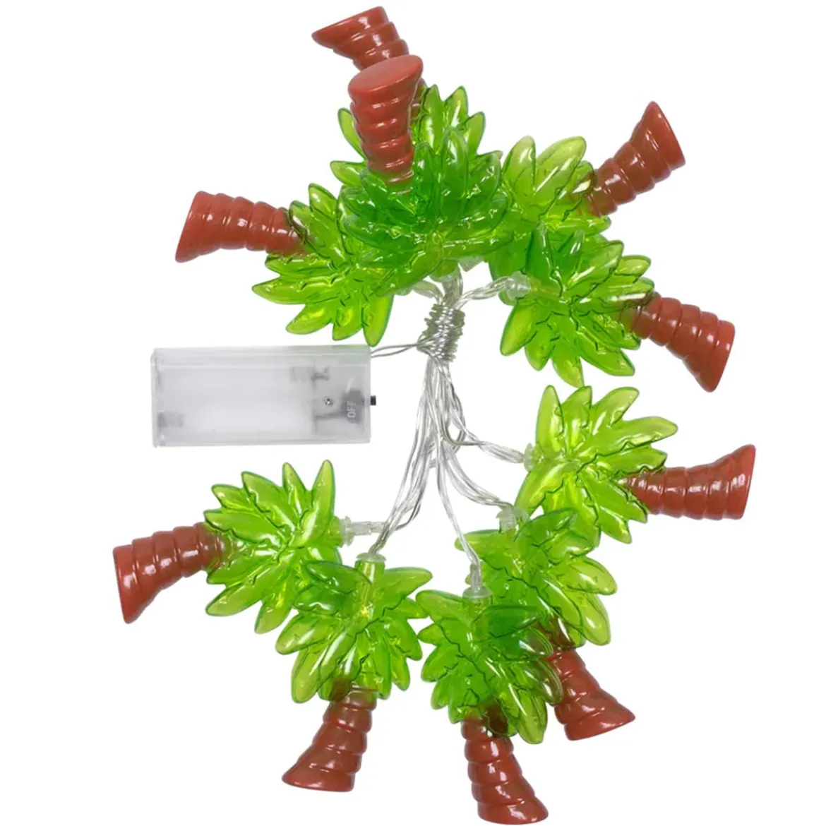 Ljusslinga LED, palmer 140 m