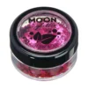 Moon Glitter Bio Chunky Glitter, pink 3 g