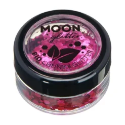 Moon Glitter Bio Chunky Glitter, pink 3 g